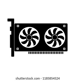video graphic cards, GPU graphic card icon
