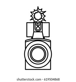 video handycam isolated icon