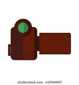 video handycam isolated icon