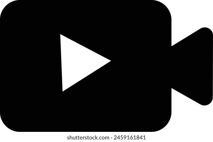 Video icon, Video camera design EPS 10. 