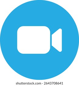 Video icon. Video camera, movie icon isolated on transparent background. Video production, streaming, editing, filming vector symbol. Perfect for media, entertainment, and broadcasting design.