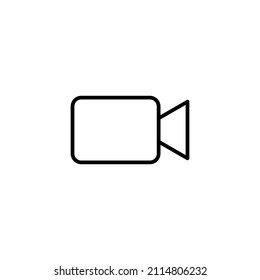Video icon. video camera sign and symbol. movie sign. cinema
