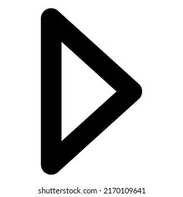 Video icon. Video camera vector. player symbol. Linear style sign for mobile concept and web design. Video symbol logo illustration.