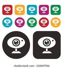 Video icon / CCTV icon