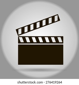 video icon cinema sign