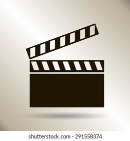 video icon cinema sign