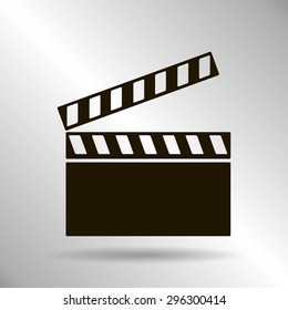 video icon cinema sign