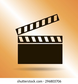 video icon cinema sign