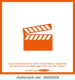 video icon cinema sign