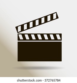 video icon cinema sign