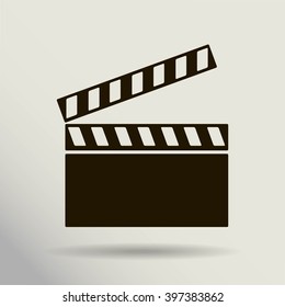 video icon cinema sign