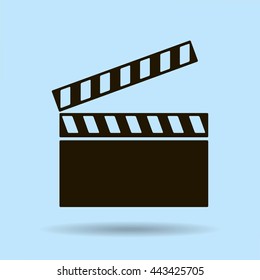 video icon cinema sign