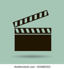 video icon cinema sign