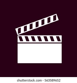 video icon cinema sign