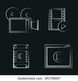 Video icon design