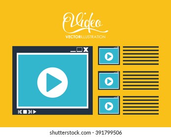 Video icon design