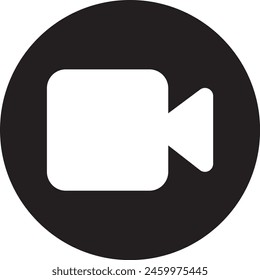 Video fondo negro de diseño de icono