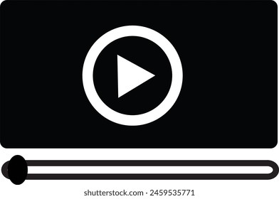 Video icon design EPS 10.