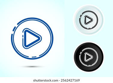 Video icon design illustration. camera icon, video camera symbol, movie sign