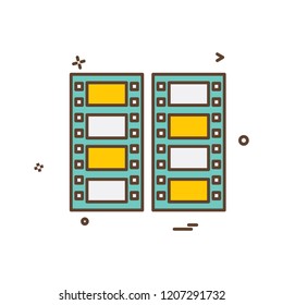 Video icon design vector