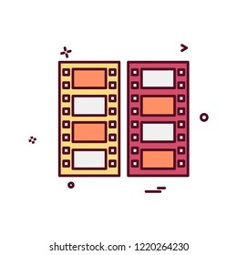 Video icon design vector