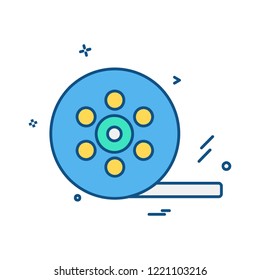 Video icon design vector