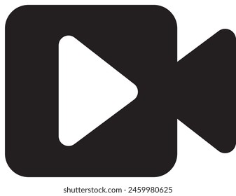 Video Ilustración vectorial de diseño de iconos 