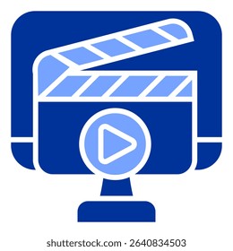 Video Icon Element For Design