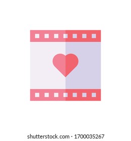 Icono de vídeo para proyectos de diseño gráfico
