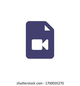 Icono de vídeo para proyectos de diseño gráfico