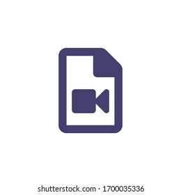 Video Icon for Graphic Design Projects