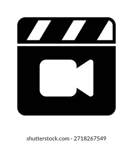 Video icon illustration vector design template