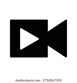 Video icon illustration vector design template
