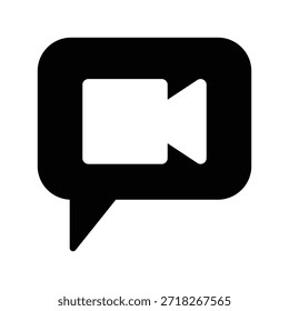 Video icon illustration vector design template