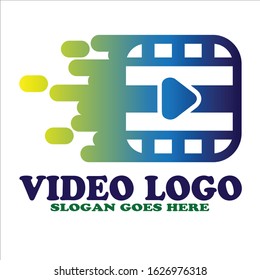 Video Icon Logo Design Element