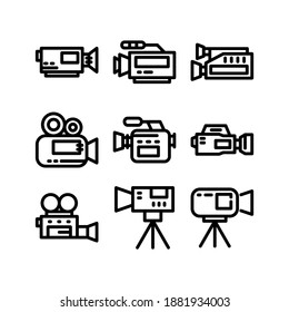 video icon or logo isolated sign symbol vector illustration - Collection of high quality black style vector icons
