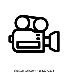 video icon or logo isolated sign symbol vector illustration - high quality black style vector icons
