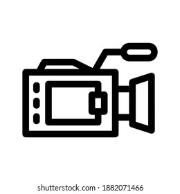video icon or logo isolated sign symbol vector illustration - high quality black style vector icons
