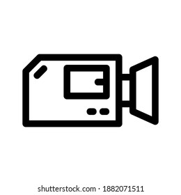 video icon or logo isolated sign symbol vector illustration - high quality black style vector icons
