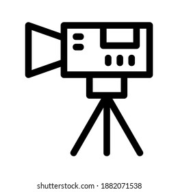 video icon or logo isolated sign symbol vector illustration - high quality black style vector icons
