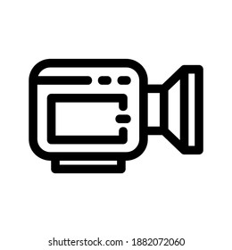 video icon or logo isolated sign symbol vector illustration - high quality black style vector icons
