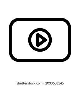 video icon or logo isolated sign symbol vector illustration - high quality black style vector icons
