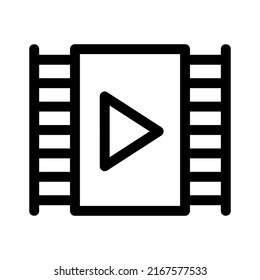 video icon or logo isolated sign symbol vector illustration - high quality black style vector icons
