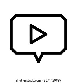 video icon or logo isolated sign symbol vector illustration - high quality black style vector icons
