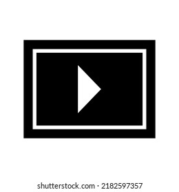 video icon or logo isolated sign symbol vector illustration - high quality black style vector icons
