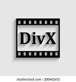 video icon on a grey background