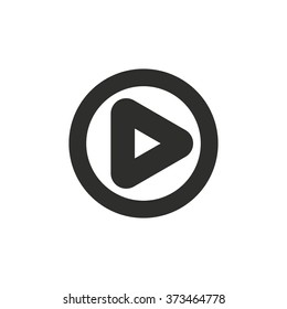 Video  icon  on white background. Vector illustration.