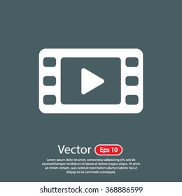video icon. One of set web icons