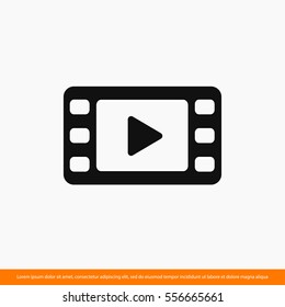 video icon. One of set web icons