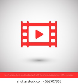 video icon. One of set web icons